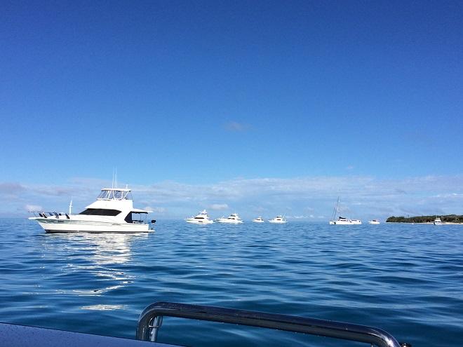 Beautiful boating conditions made for a memorable Lady Musgrave Experience for Riviera owners. © Riviera . http://www.riviera.com.au